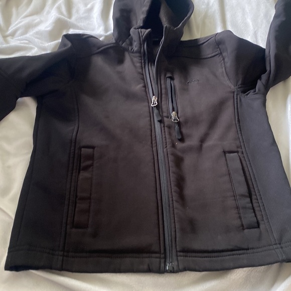 Snozu black thick jacket polyester - Picture 3 of 6